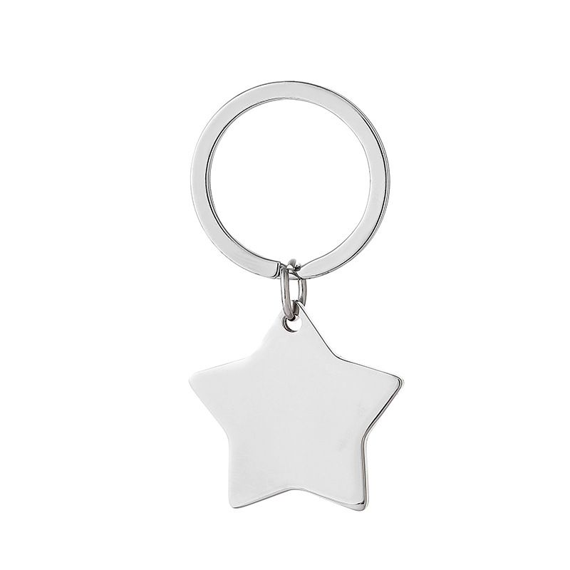 Stylish Star Shaped Pet Tag, Durable Versatile Charm for Dog and Cat Collars, Ideal for Id Tag, for Pet Lovers (Silver)