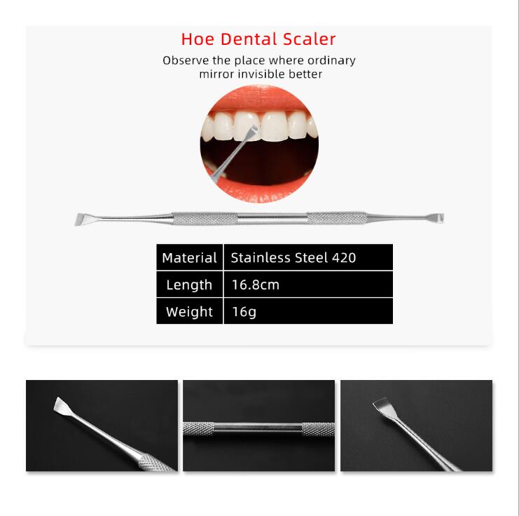 Dentist Stainless Steel Tartar Remover Set of 4 — image 3