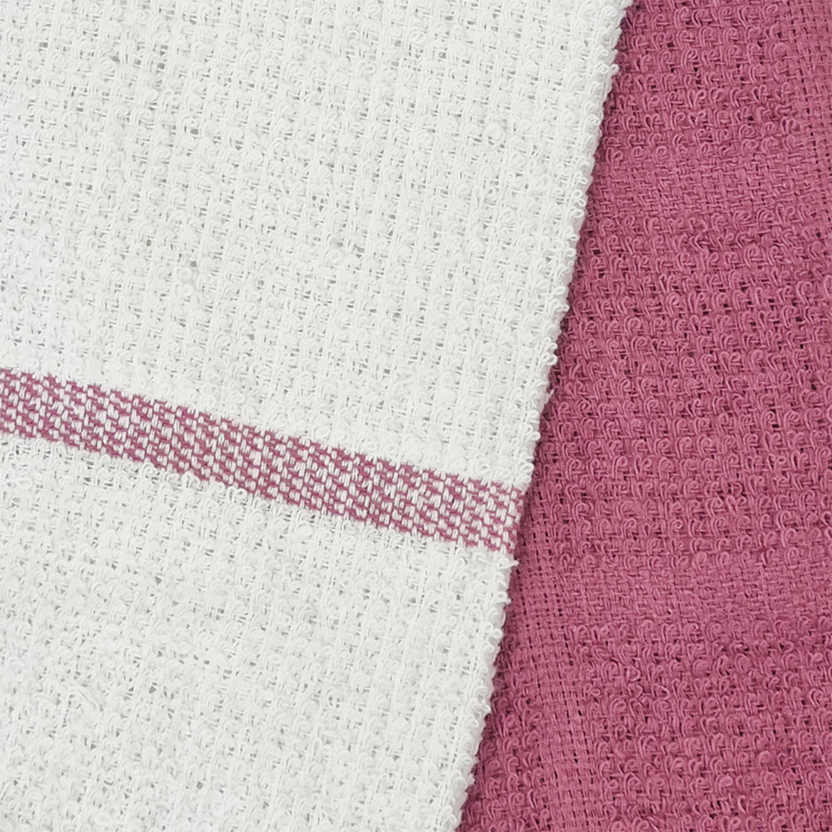 Set of 4 Rosa Cotton Rich Terry Tea Towels 42 x 62cm Cherry โ image 2