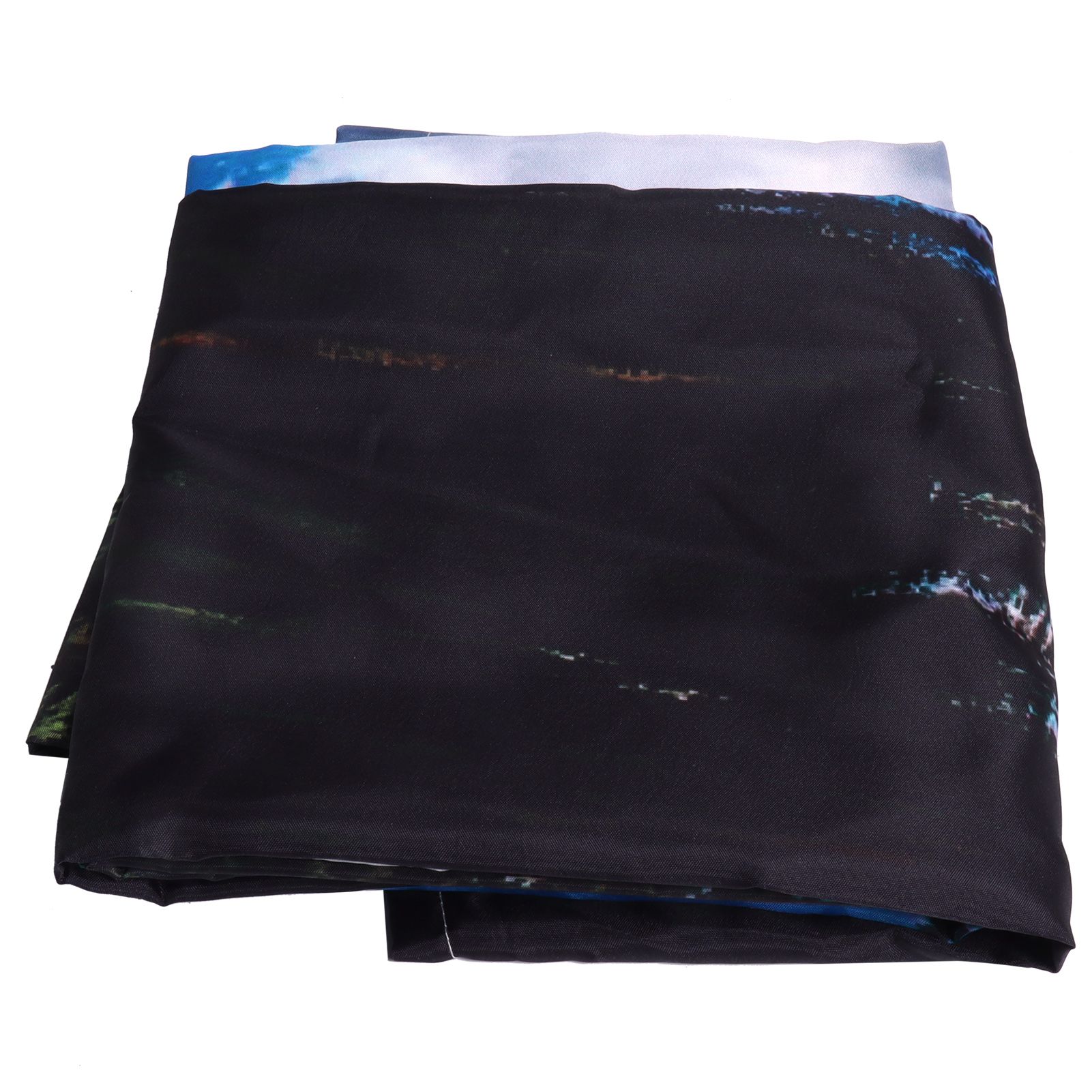 Shower Curtain Landscape Pattern Bath Curtain Set with Rings Home Bathroom Decoration180x180cm — image 2