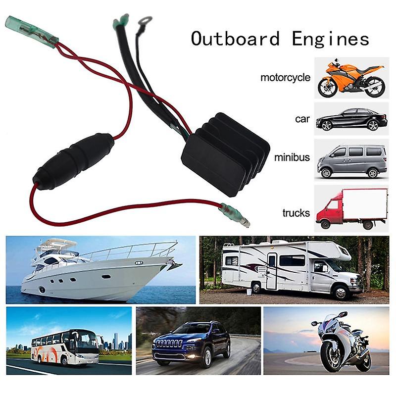 Voltage Regulator Rectifier Compatible with Yamaha 25Hp-70Hp Outboard Motors 6G1-81970-61 — image 5