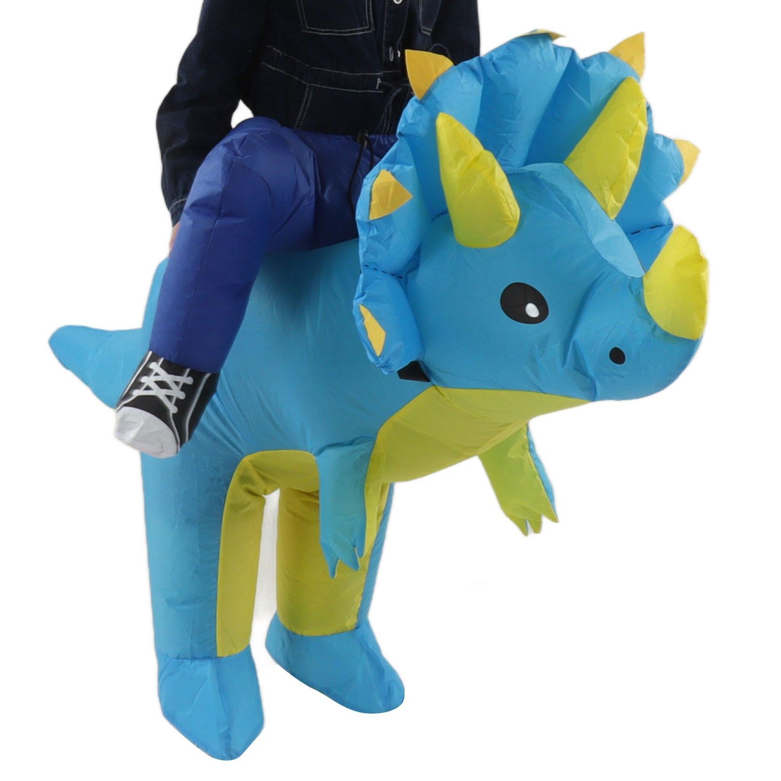 Inflatable Dinosaur Costume Halloween Cosplay Costume Party Riding Triangle Dinosaur Inflatable Doll Suit Adults 160โ190cm โ image 5