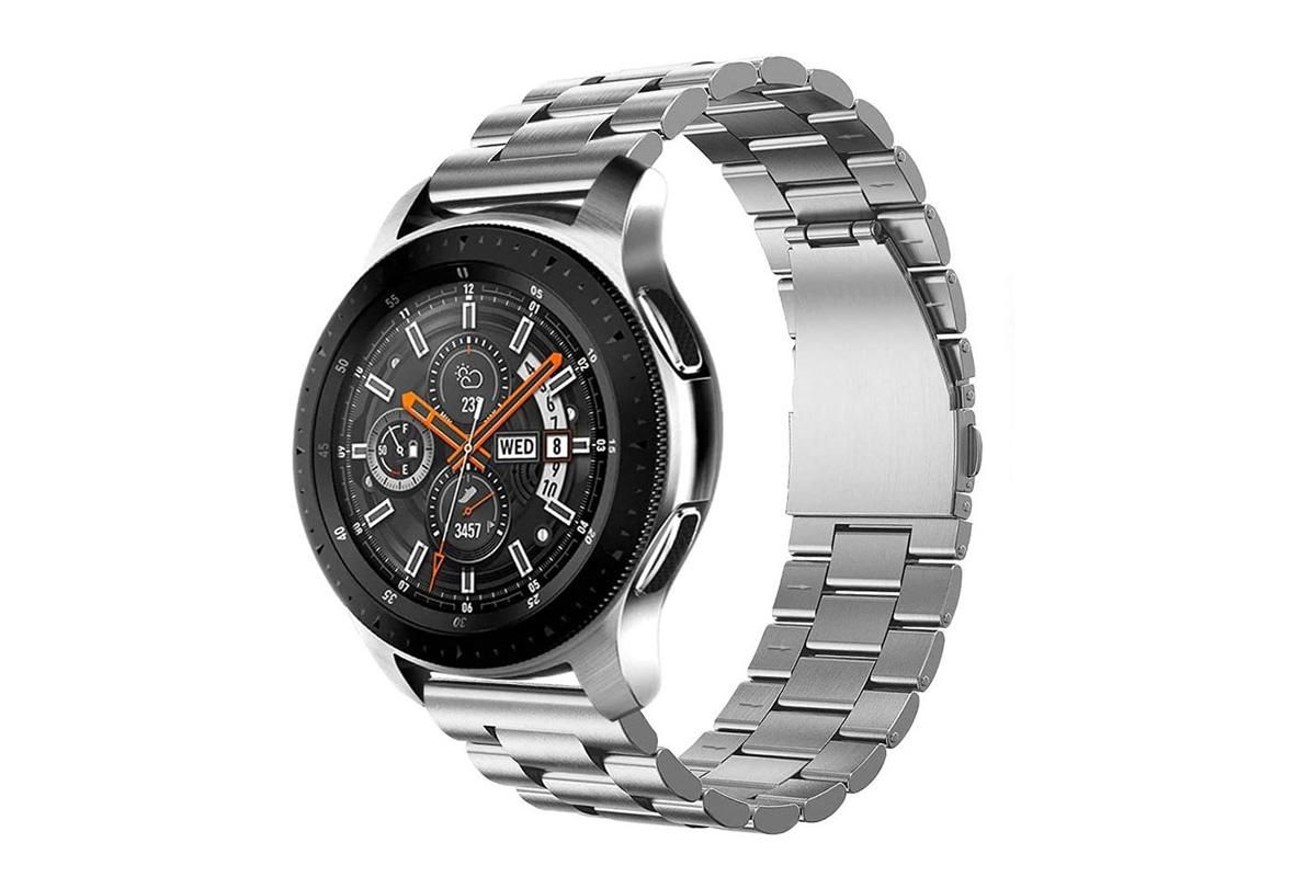 Stainless Steel Replacement Band for Samsung Gear S3 Strap-Black 22mm โ image 2