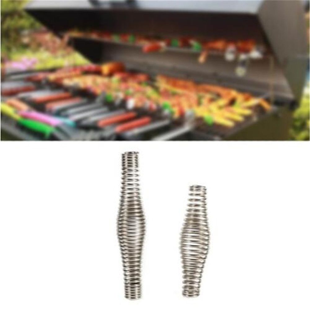 5 Pcs BBQ Spring Handle Smoker Parts Heavy Duty Barbecue Smoker, Grill, Stove, Pit Accessories (11cm) — image 5