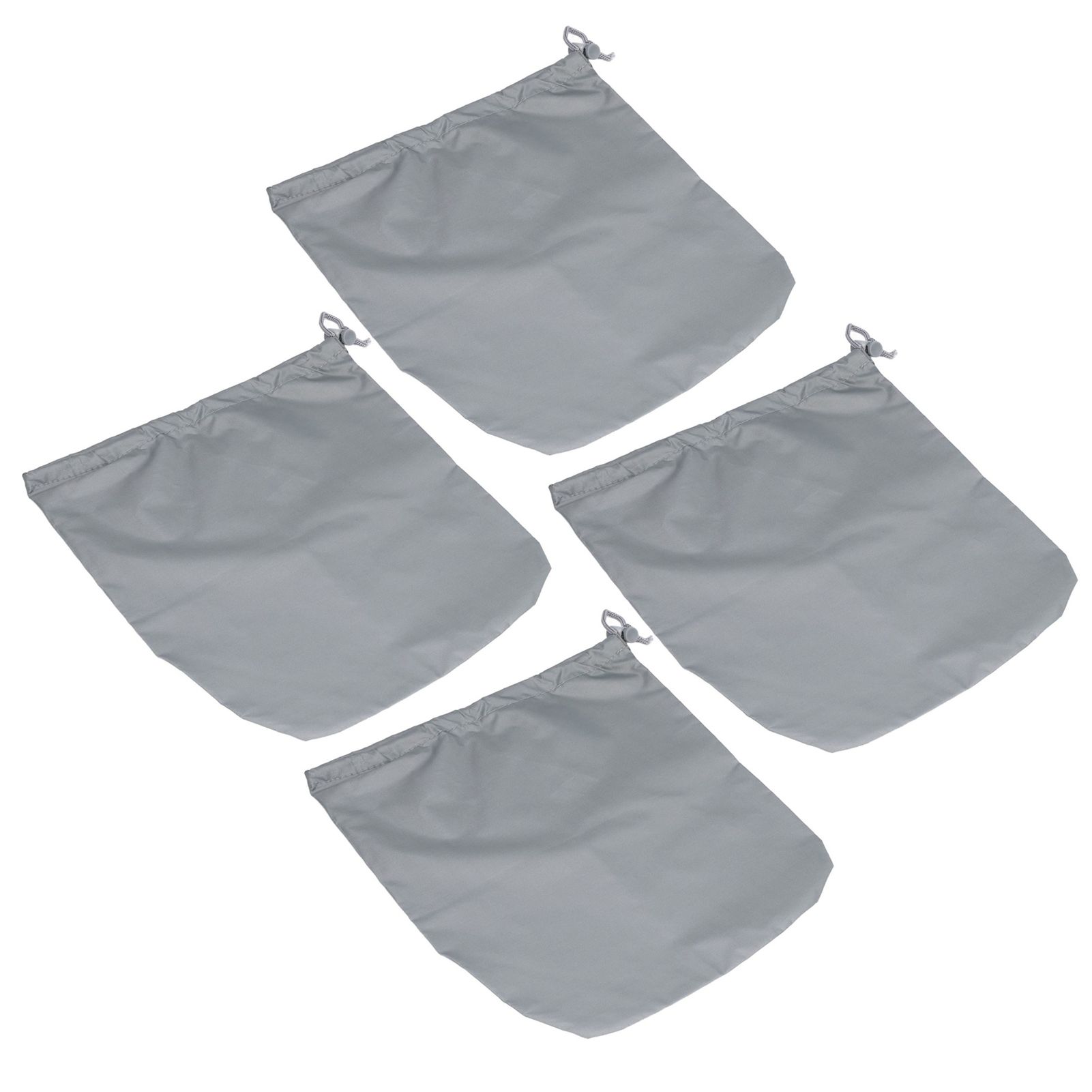 4PCS Car Rearview Mirror Protective Cover 190T Polyester Taffeta Faucet Frost Guard CoverGrey โ image 4