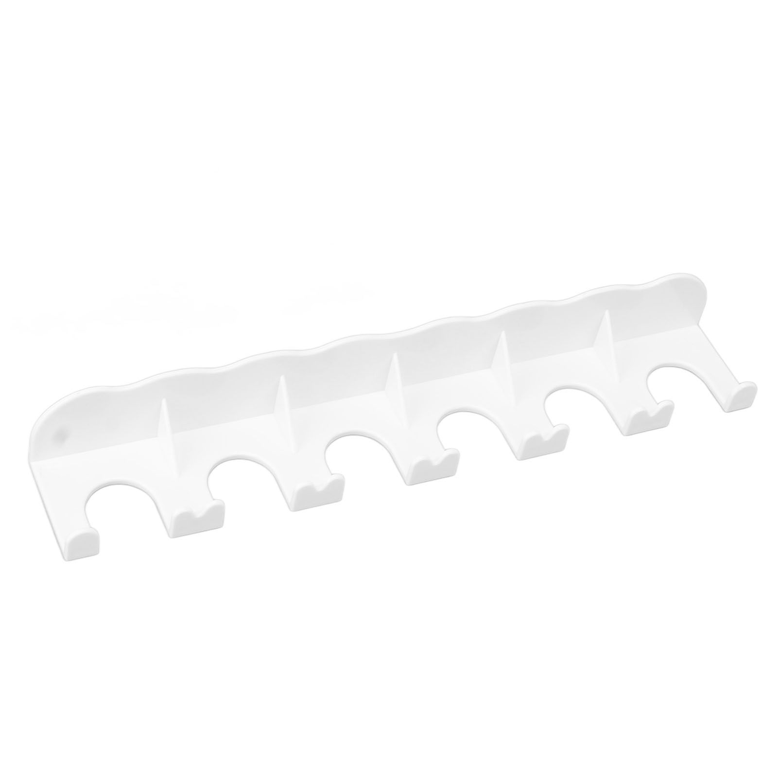 Food Pouch Hanger ABS 6 Holes Food Pouch Hanger Organizer for Round Helicopter Lid Type Yogurt Bottle — image 5
