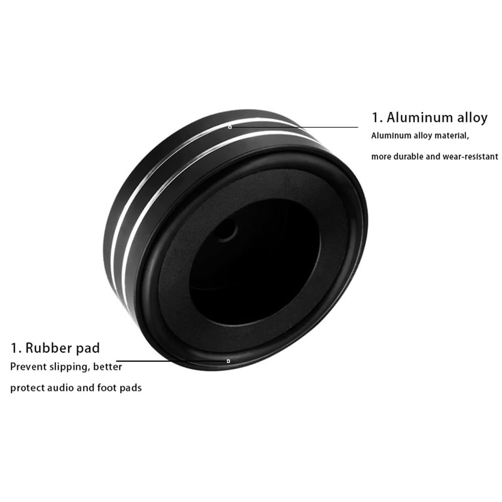 3 pes Audio Speakers Amplifier CD Player Anti-Shock Foot Pad Feet Pads Vibration Stands High quality material โ image 4