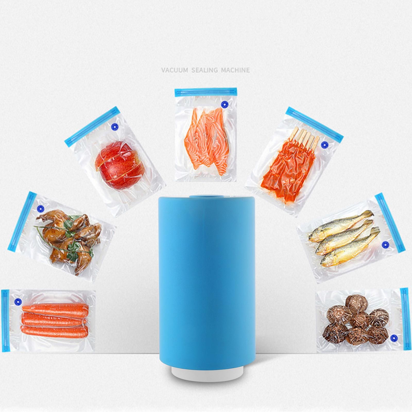 Mini Automatic Vacuum Pump Portable Vacuum Sealer Machine with Vacuum Bags for Food Kitchen and Home Use — image 6