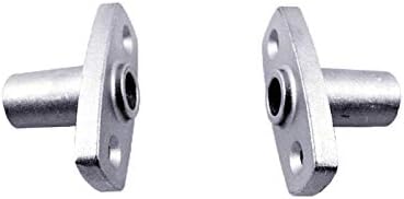 Oar Lock Socket Aluminum Top Mount Oarlock/Rowlock Sockets Flush Fishing Rowboat Marine 2PCS — image 2