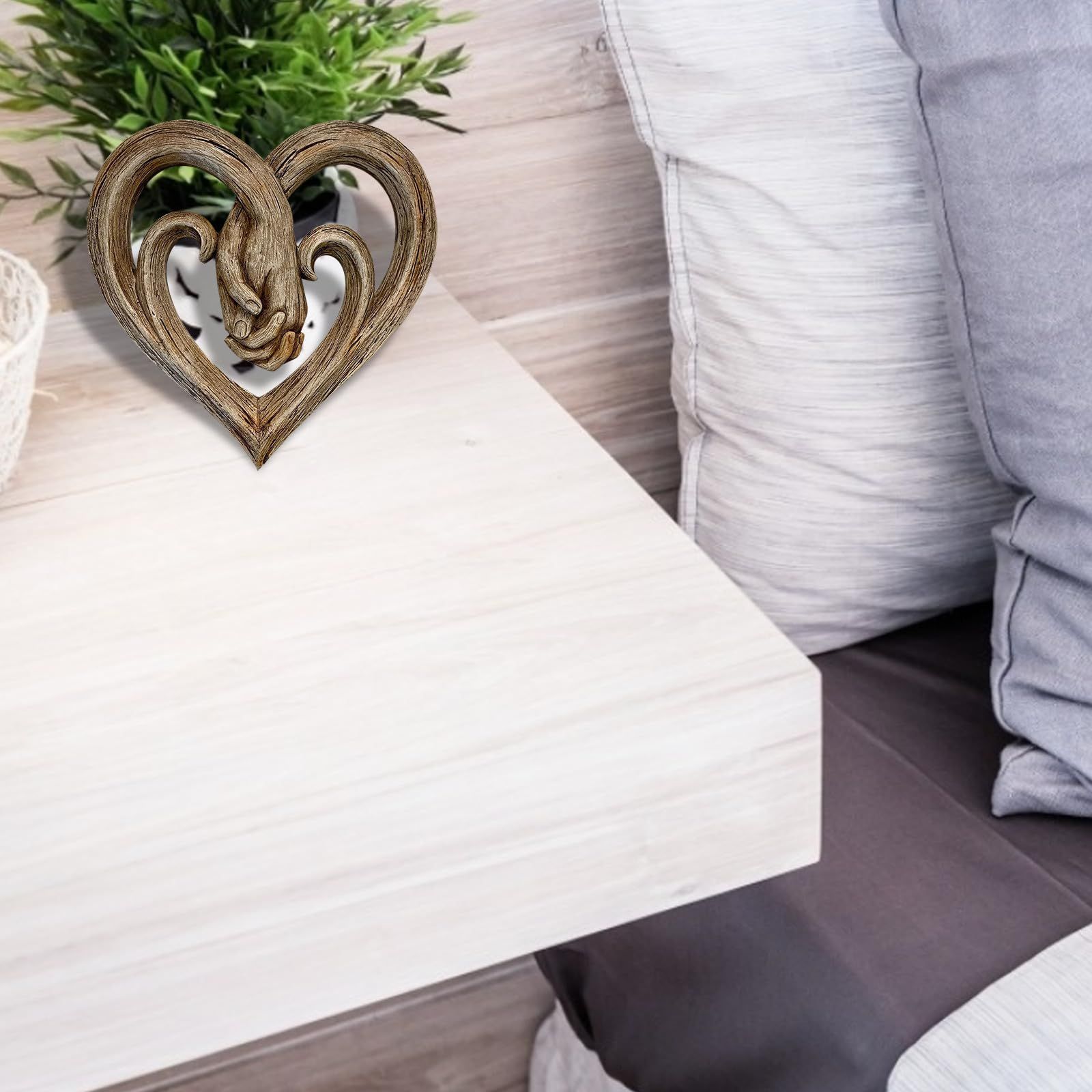 Love Holding Hands Wall Decor Art Crafts - Home Bedroom Wall Decorations, Utility Fashion Decoration, Unique Appearance — image 2