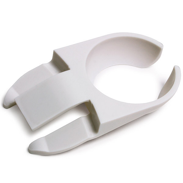 10 Pack Of 75mm White Wine Glass Dinner Lunch Plate Clip Holder - Stand Up Buffet Party - Promotion Merchandise Gift