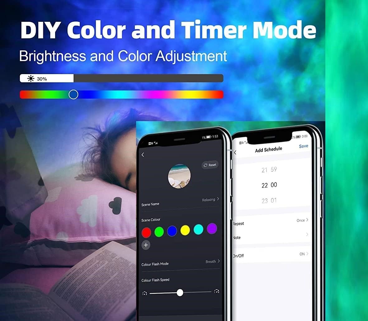 Star Projector Galaxy Light Bedroom connected with Alexa and Google Home โ image 4