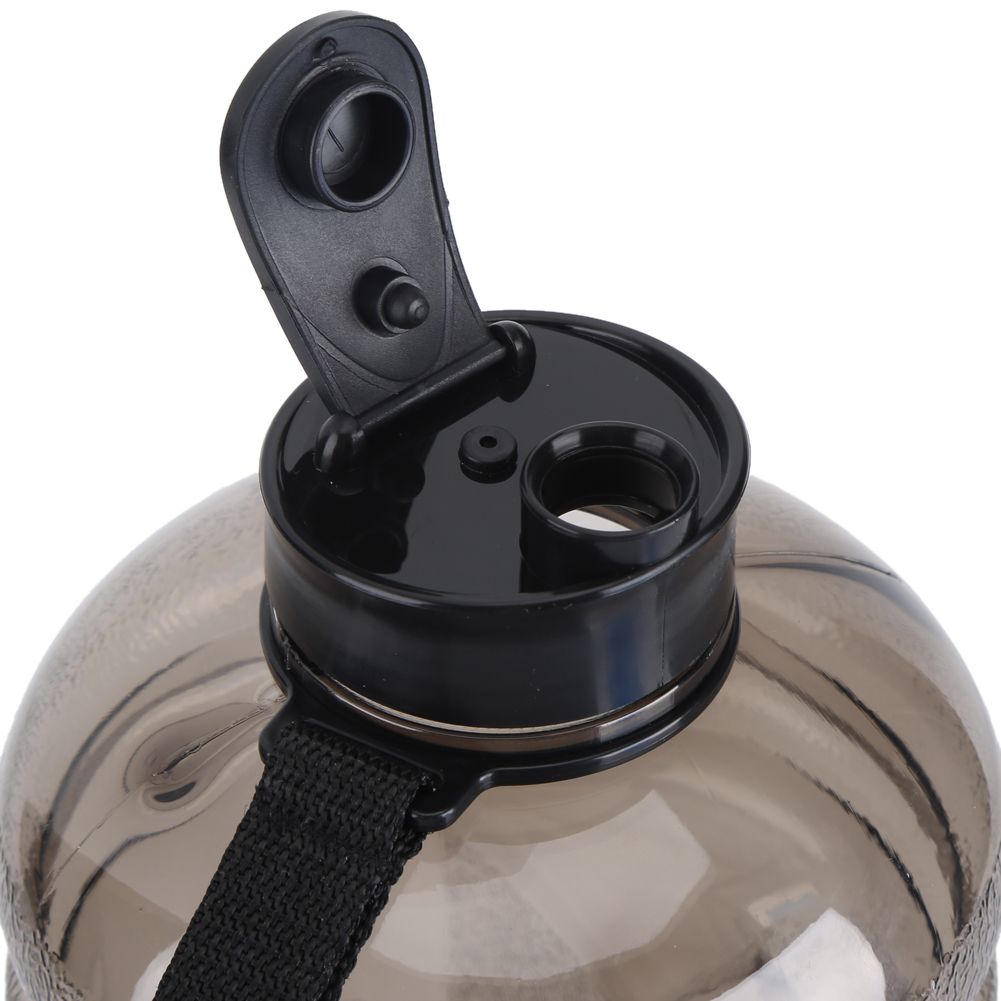 2.2L Water Bottle Kettle Sports Cup Camping Gym Large Capacity Outdoor Black — image 4
