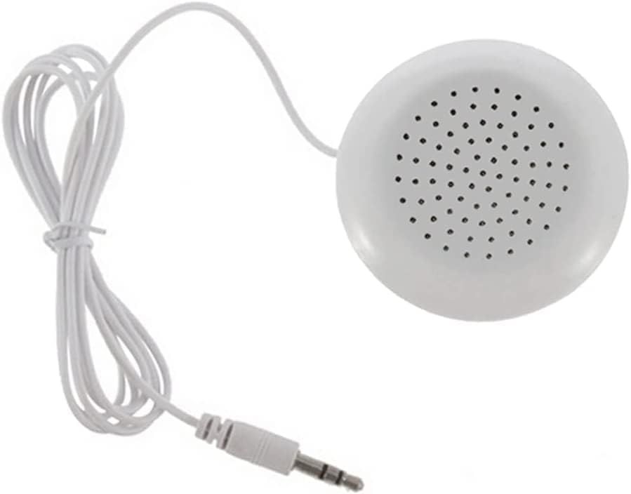 Pillow Speaker, Portable 3.5mm Mini Pillow Stereo Outdoor Speaker Player etc,Fine workmanship and exquisite appearance.- White โ image 4
