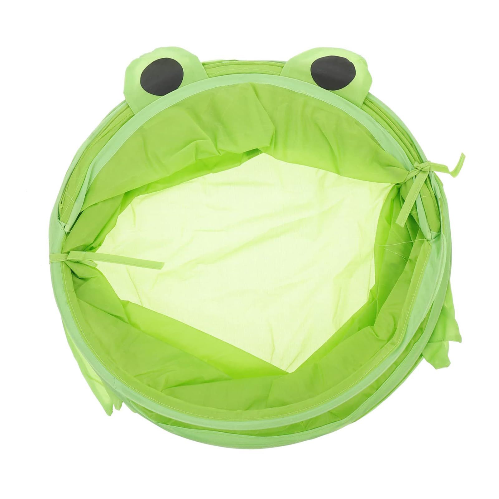 Frog Shape Collapsible Laundry Hamper Bucket Sundries Storage Baskets Clothes Storage Basket Bathroom Laundry Basket — image 3