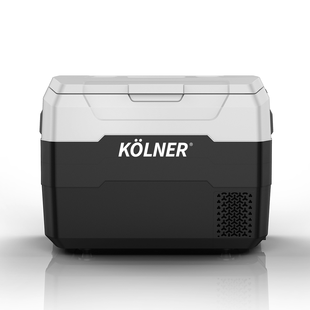 Kolner 40l Fridge Freezer Cooler 12/24/240v Camping Portable Esky Refrigerator With Trolley - Black โ image 2