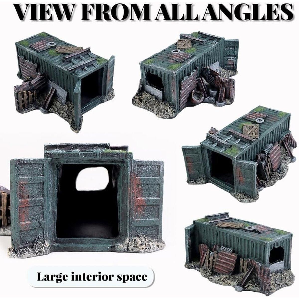 Fish Tank Aquascape Hiding Cave Shrimp Fish Shelter Aquarium Decoration House — image 5