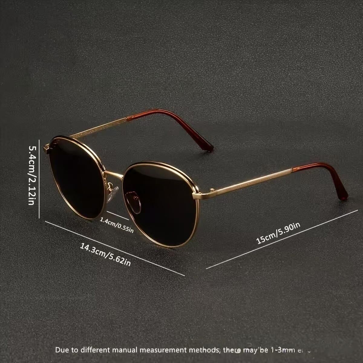 Minority design sense sunglasses-do not bump into individual styles, showing a unique fashion attitude! — image 2