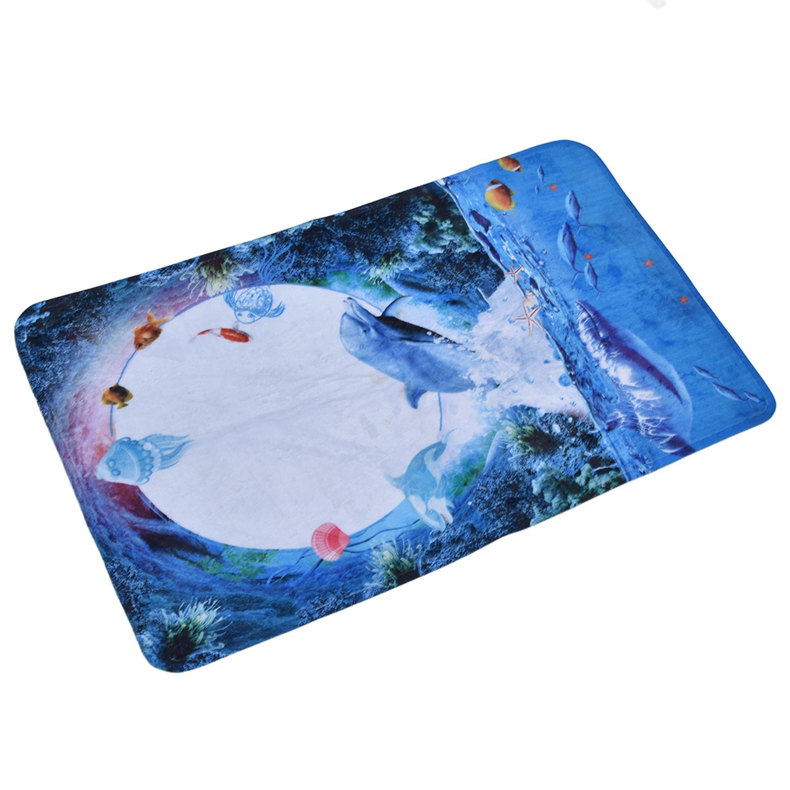 Home Floor Mat Flannel Corridor Carpet Anti Slip Mat Bathroom Kitchen Printed Carpet โ image 4