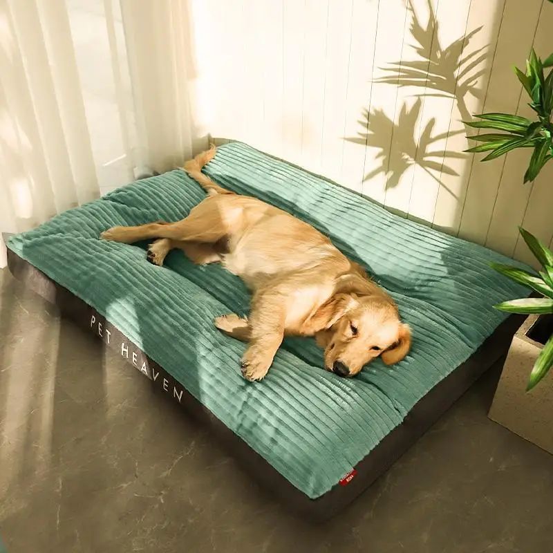 Luxuriously Soft and Thick Pet Sleeping Mat, Removable Washable Cover with Waterproof Non-Slip Base — image 3