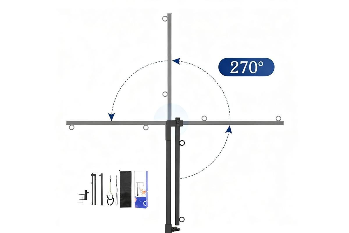 Dog Grooming Arm Pet Grooming Hammock Dog Grooming Stand with Loop Noose โ image 4