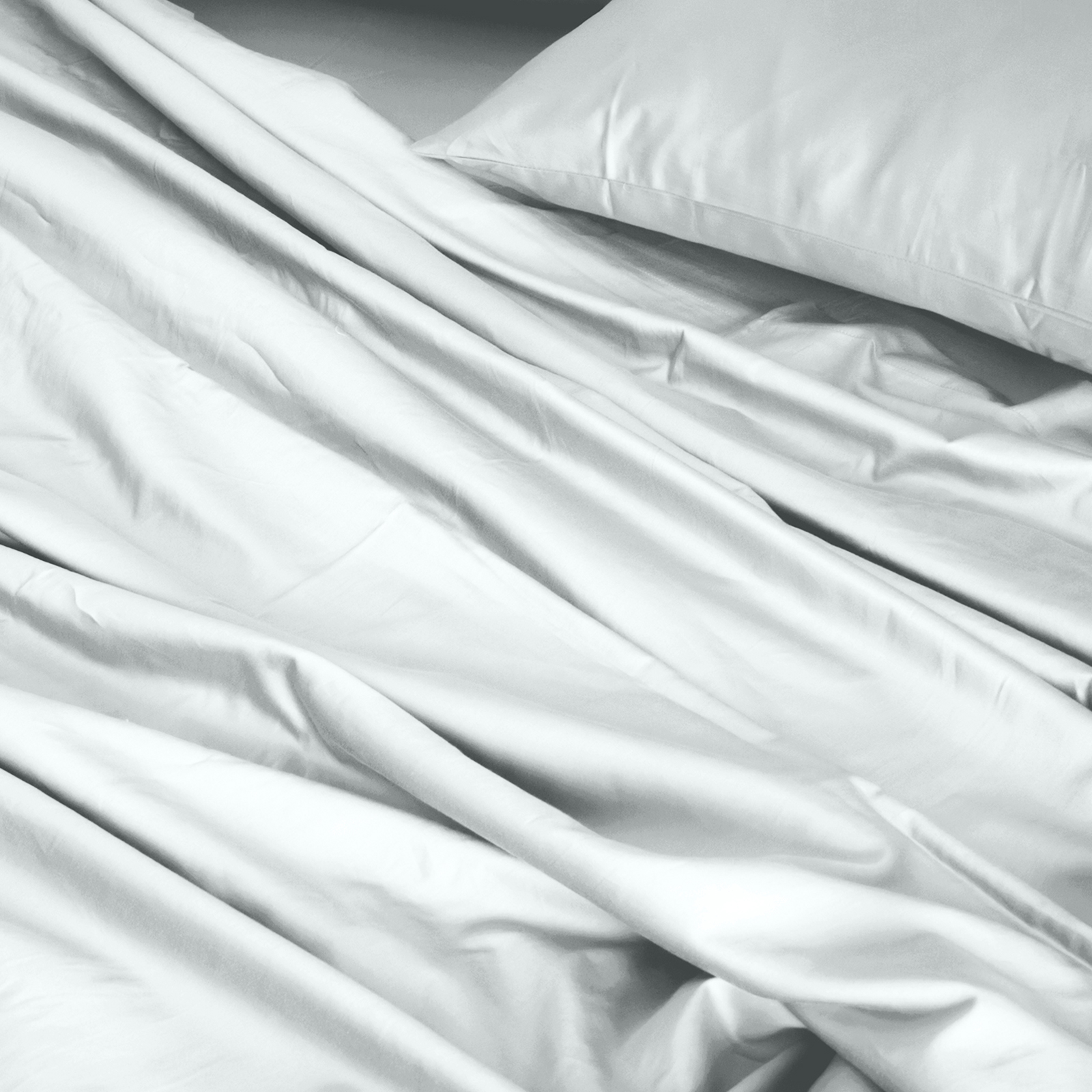 Royal Comfort 1000TC Hotel Grade Bamboo Cotton Sheets Pillowcases Set Ultrasoft - Queen - Cool Grey — image 6