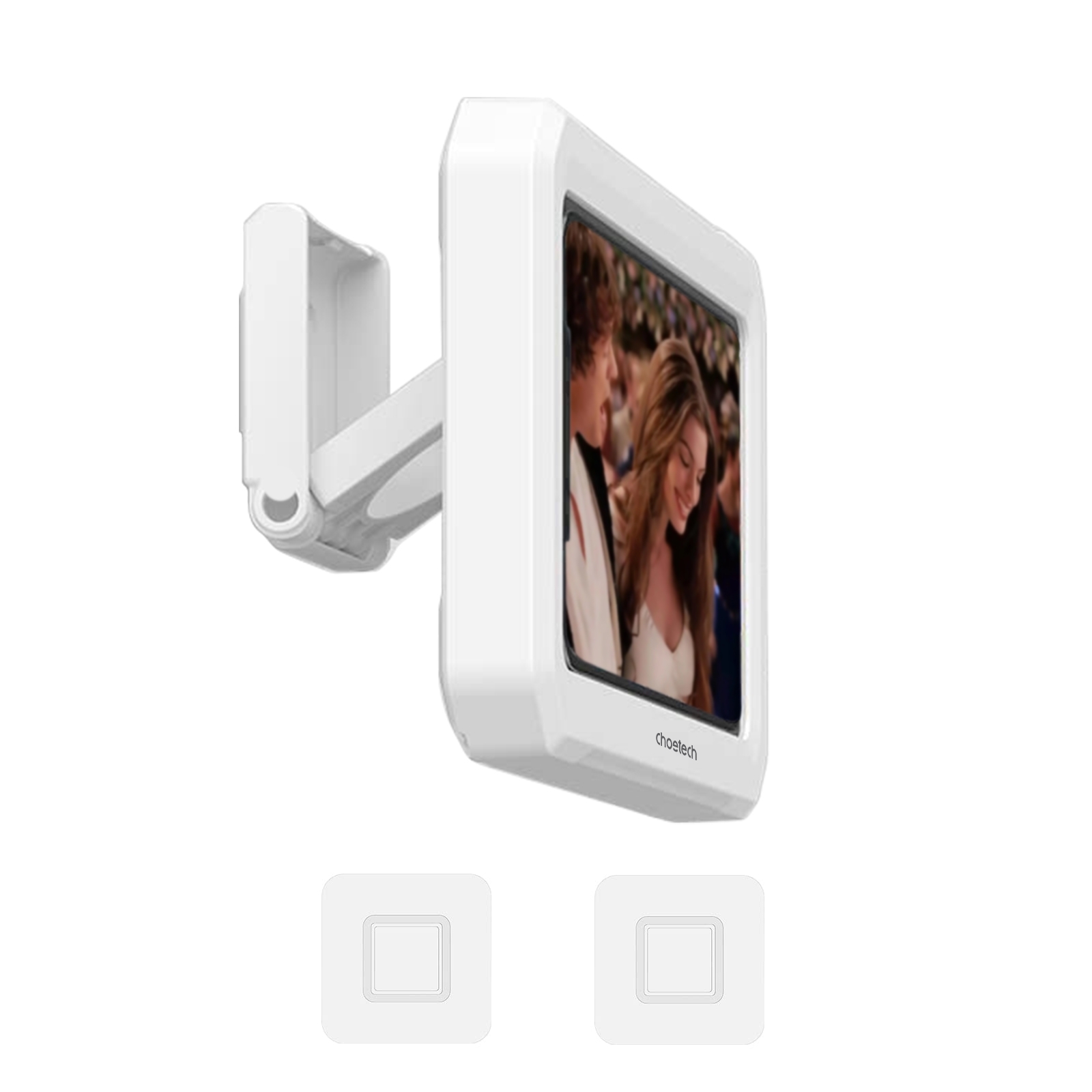 CHOETECH WPC008 Bathroom Waterproof Phone holder (up to 6.7-inch) White — image 2