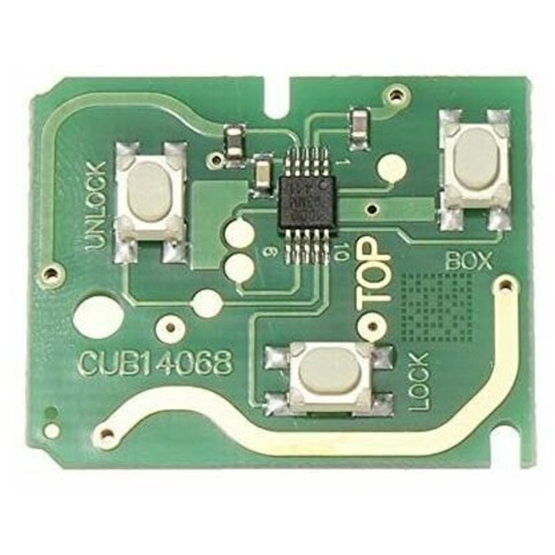 1 pc 3-button 433 MHz FOB remote key for Ford/Mondeo/Fiesta/Focus/Ka Transit — image 5
