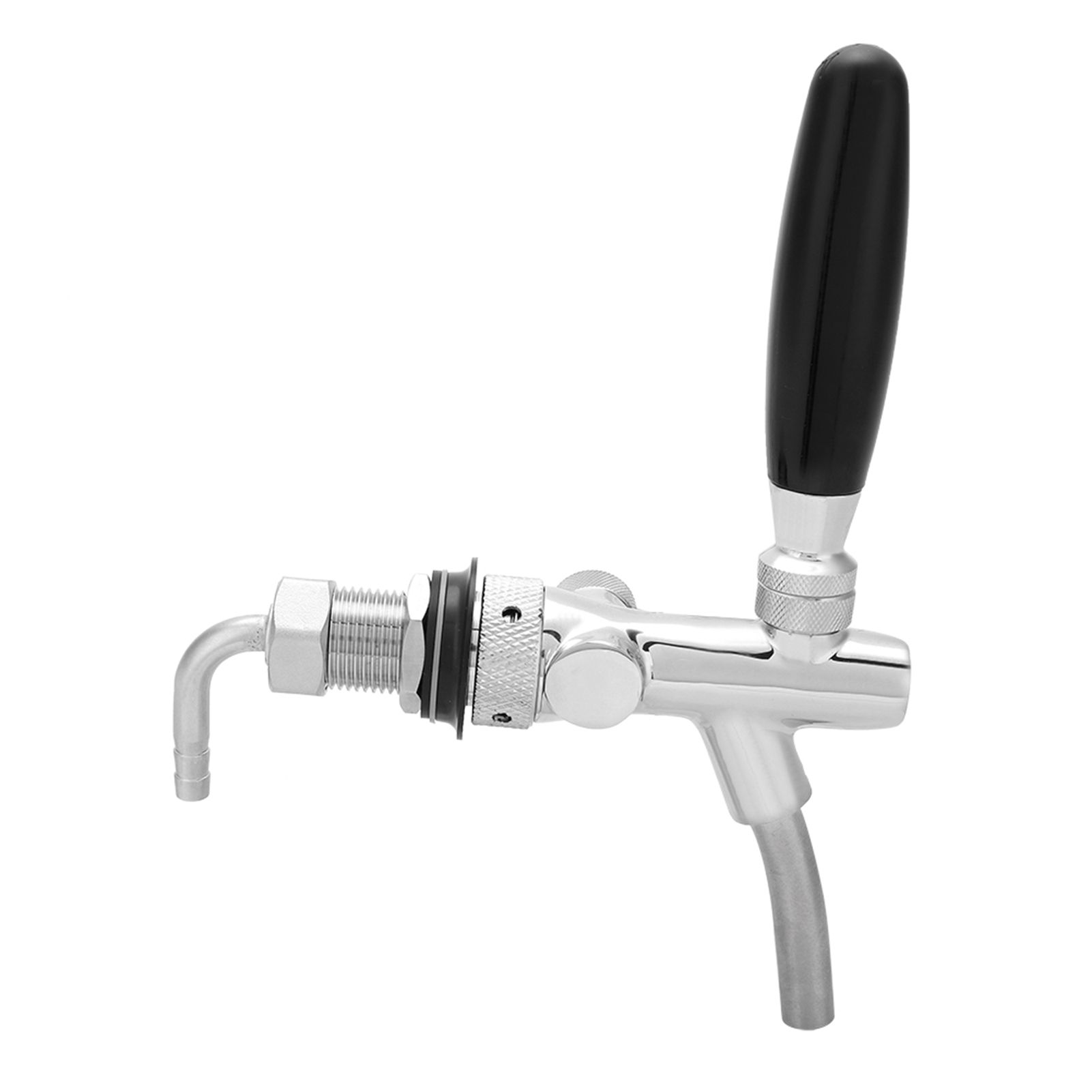 G5/8 Chrome Plating Stainless Steel Adjustable Beer Dispenser Tap Faucet for Home Bar(Silver) โ image 3