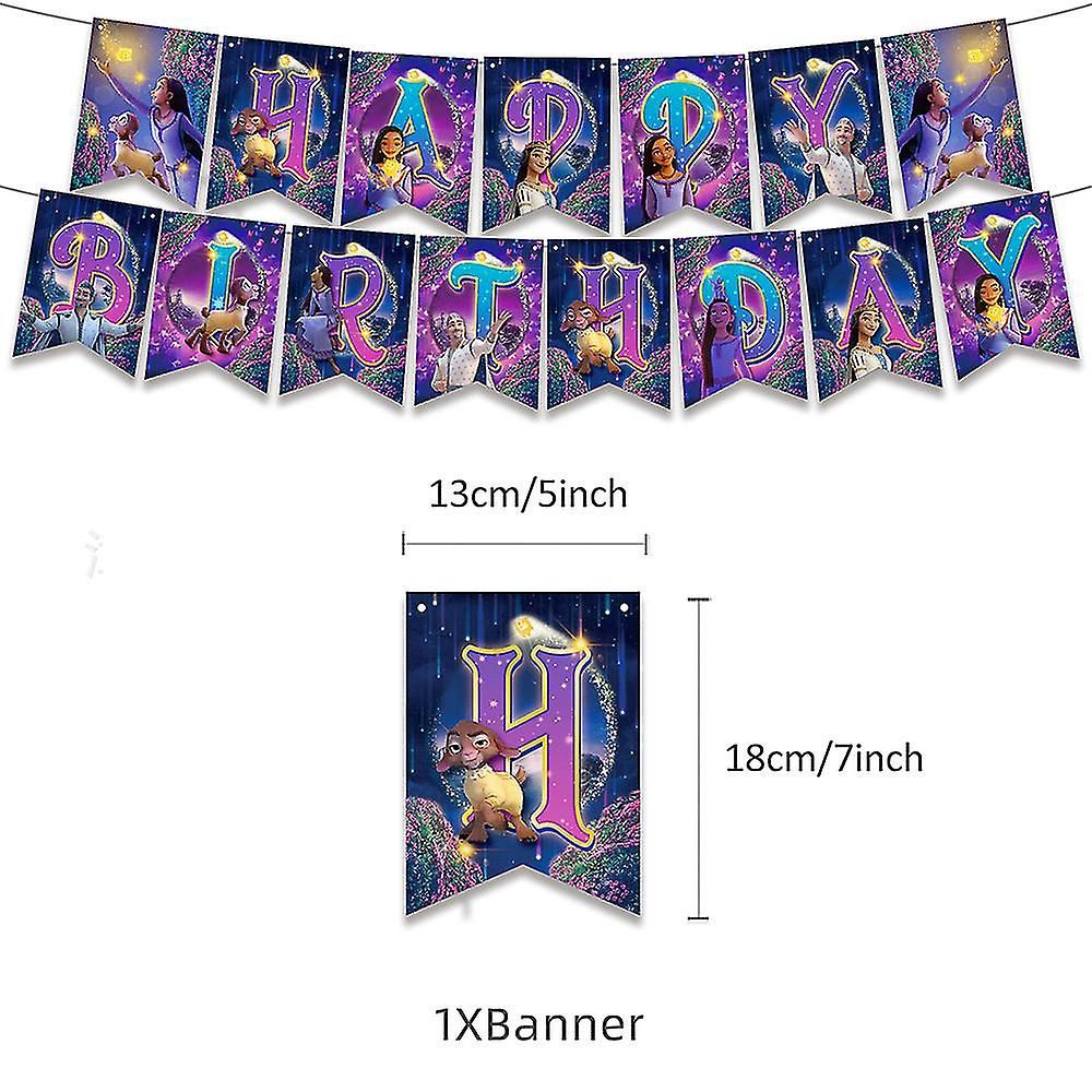Birthday Decorations Serve 30pcs Lay Girl Birthday Party Decoration, Theme Fans, Kids Birthday Party Supplies โ image 2