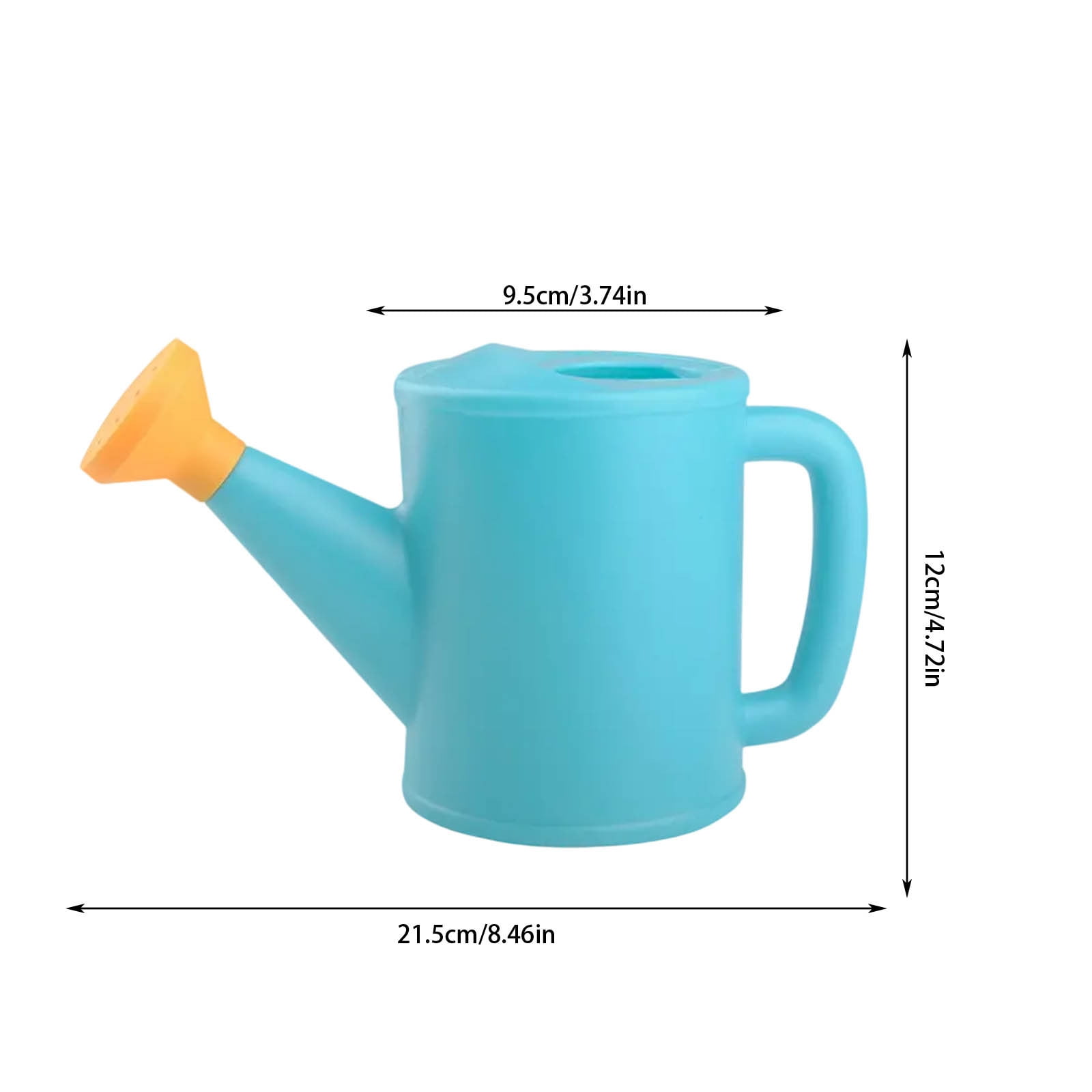 Watering Can 700ml Plastic Kids Watering Can Light-Weight Watering Can Indoor Plants for Artificial Plants Outdoor Garden Flowers Live Plants, Sturdy Gardening — image 2