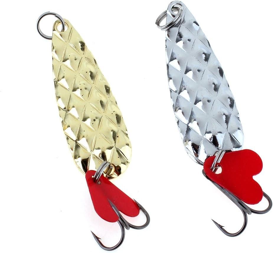 10 Pcs Metal Spoon Shaped Fishing Lure Set for Trout, Bass โ image 4