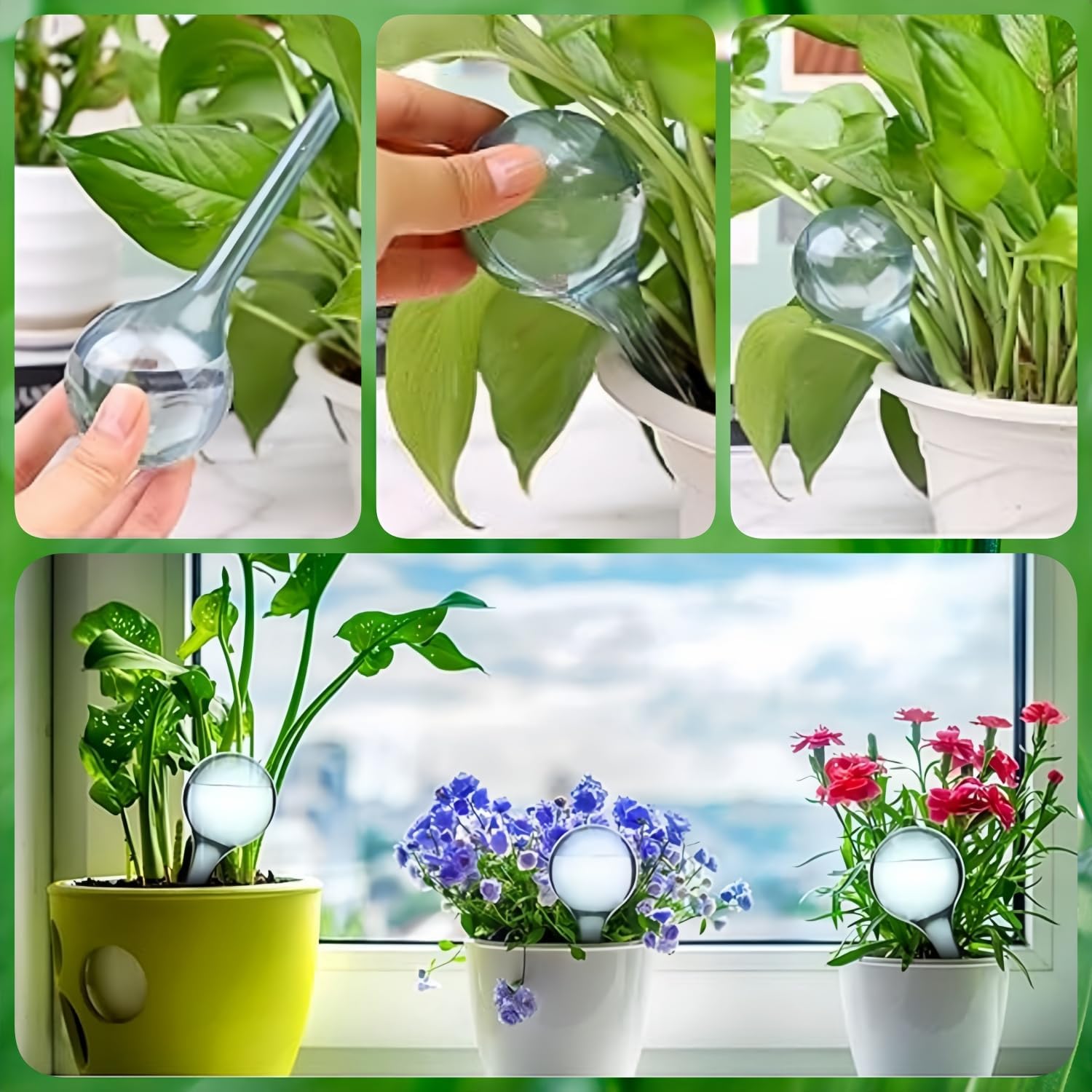 Plastic Garden Watering Globes Device — image 4