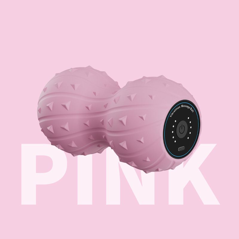 vibration massage ball, peanut massage ball, deep tissue massage, muscle relaxation, fascia release, fitness recovery, post-workout relief, yoga โ image 3