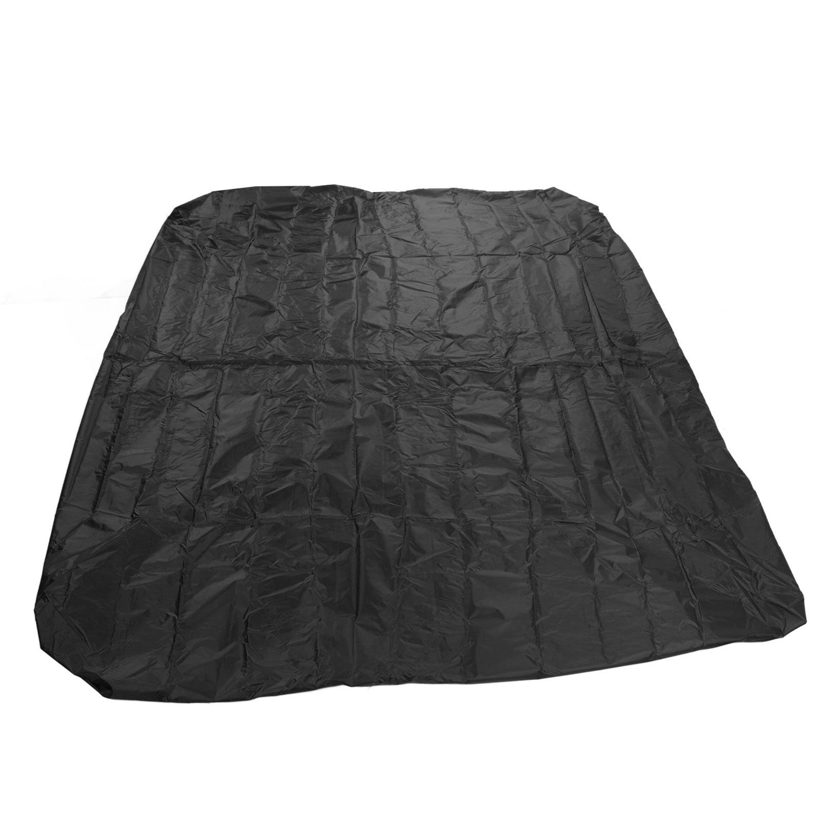 Outdoor Bathtub Dust Cover 190 Silver Coated Polyester Taffeta Waterproof Hot Spring Cover Quadrate Spa Bath Rainproof Cover 210x210x30cm Black โ image 6
