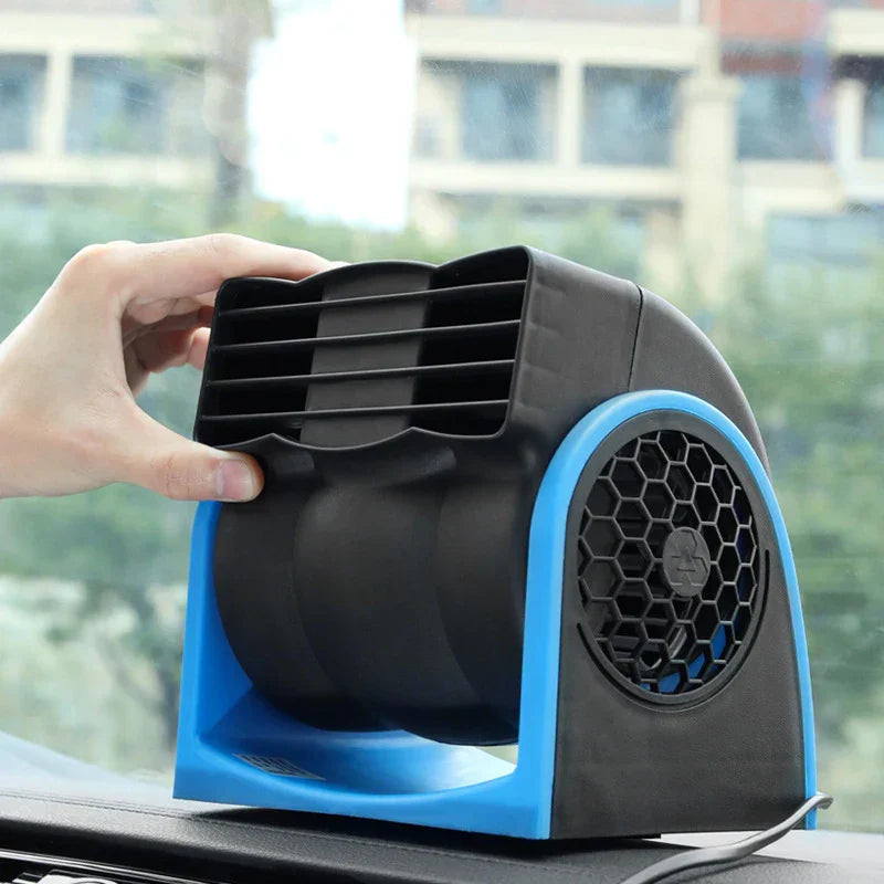 12V Adjustable Car Air Conditioning Fan Dual Speed — image 3