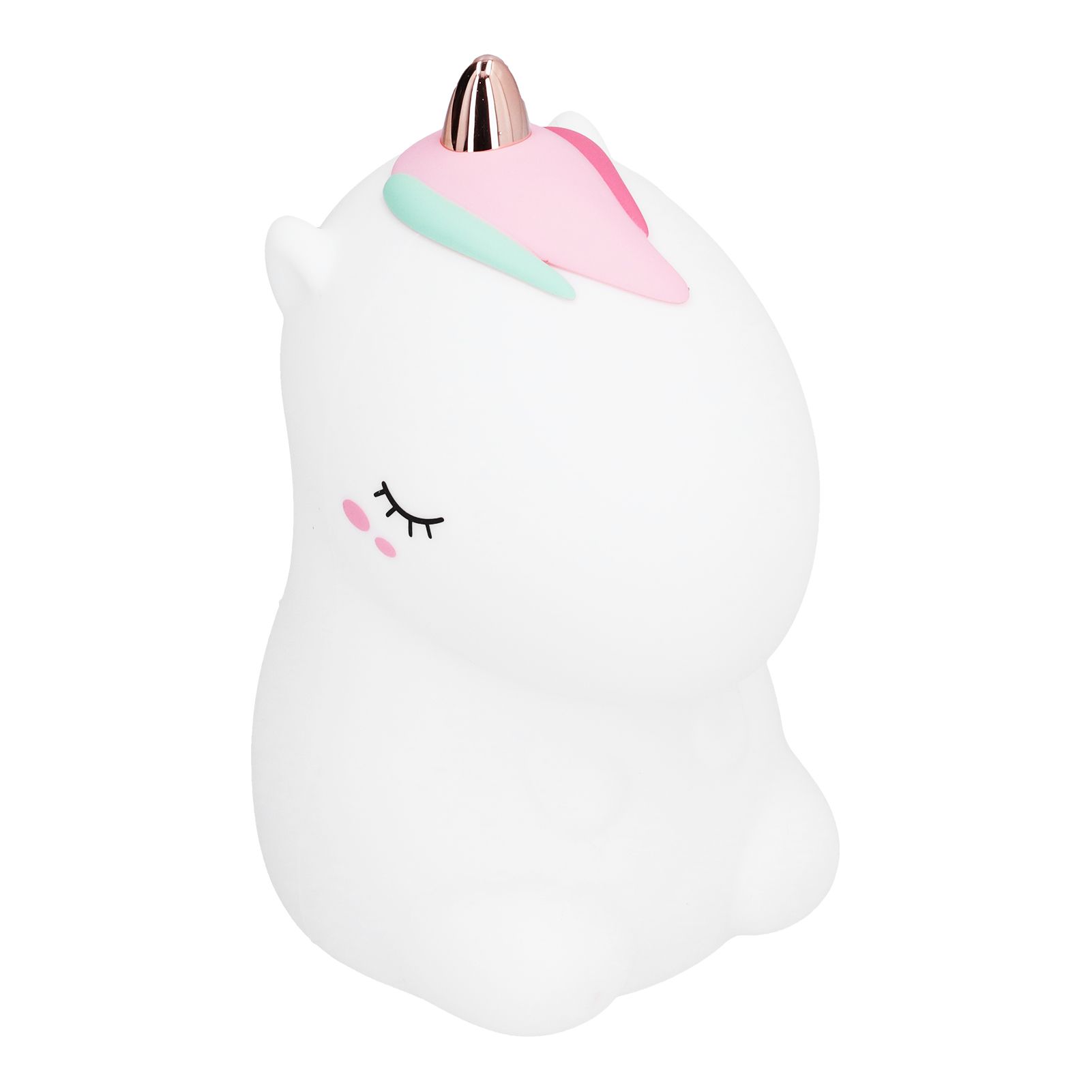 LED Animal Night Light USB Charging Silicone Cute Color Changing Lamp for Bedroom Home โ image 2