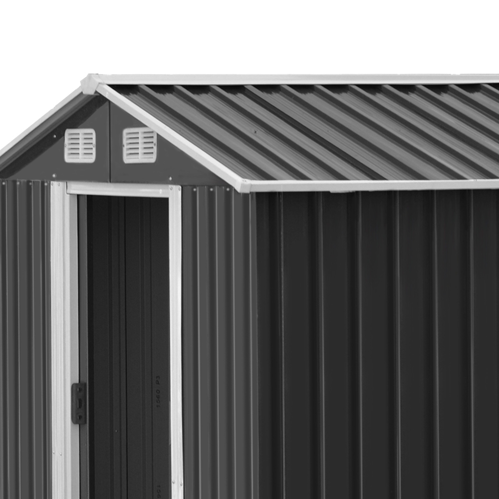 Giantz Garden Shed 2.6x3.9M w/Metal Base Sheds Outdoor Storage Workshop Tool Shelter Sliding Door โ image 5