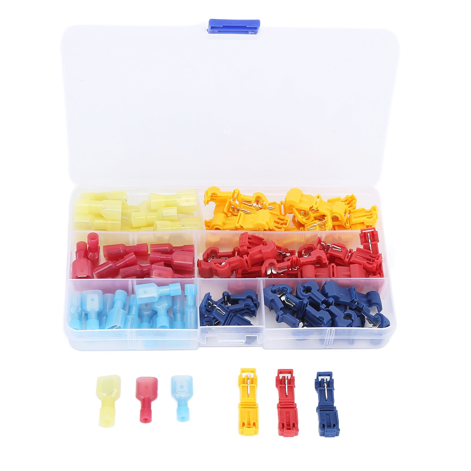Quick Electrical Cable Connectors Snap Splice Lock Wire Terminal Crimp Wire Connector — image 6