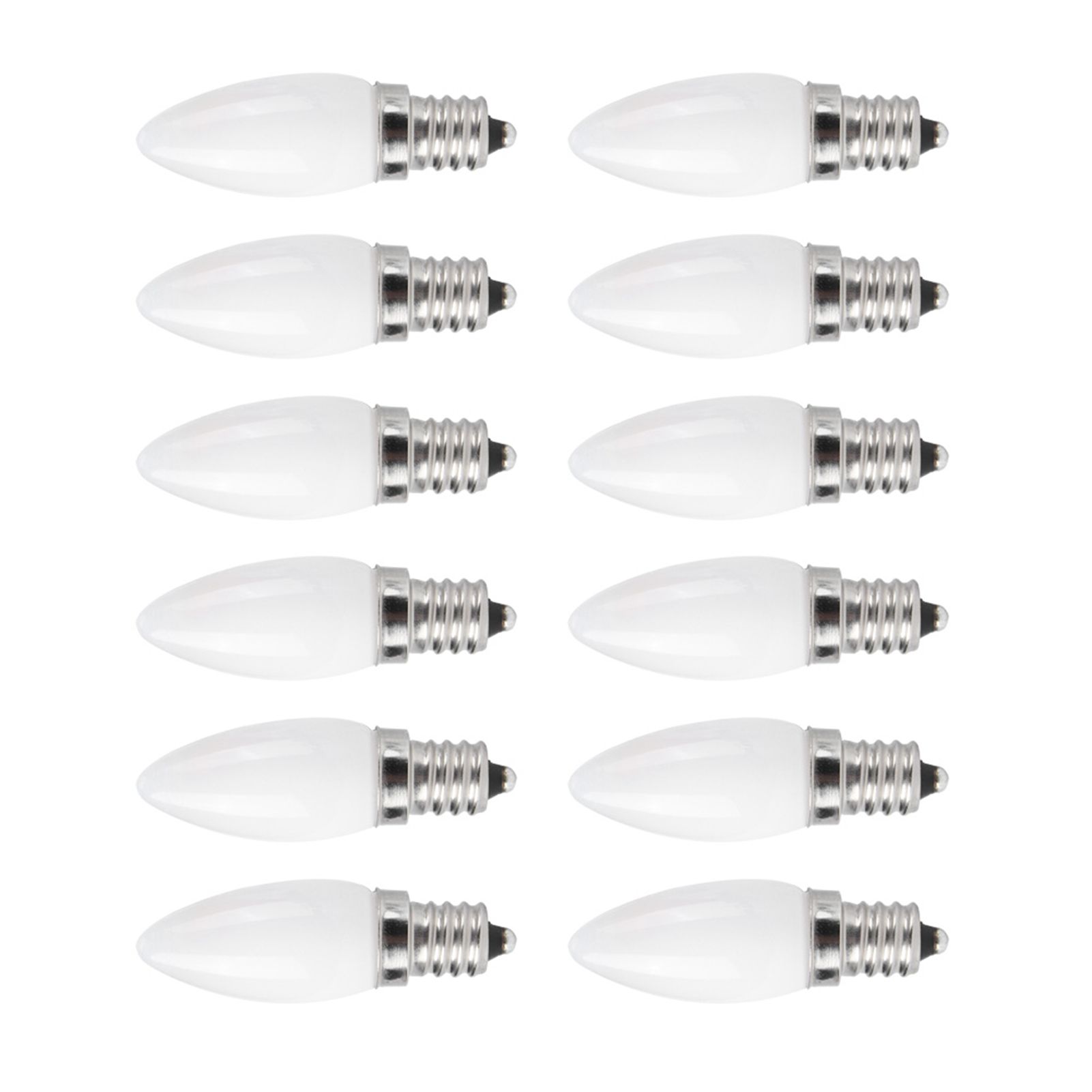 10pcs E12 LED Bulb 1.5W Warm White Lamp for Chandelier Ceiling Light Wall Lamp Home Lighting AC 110V — image 4