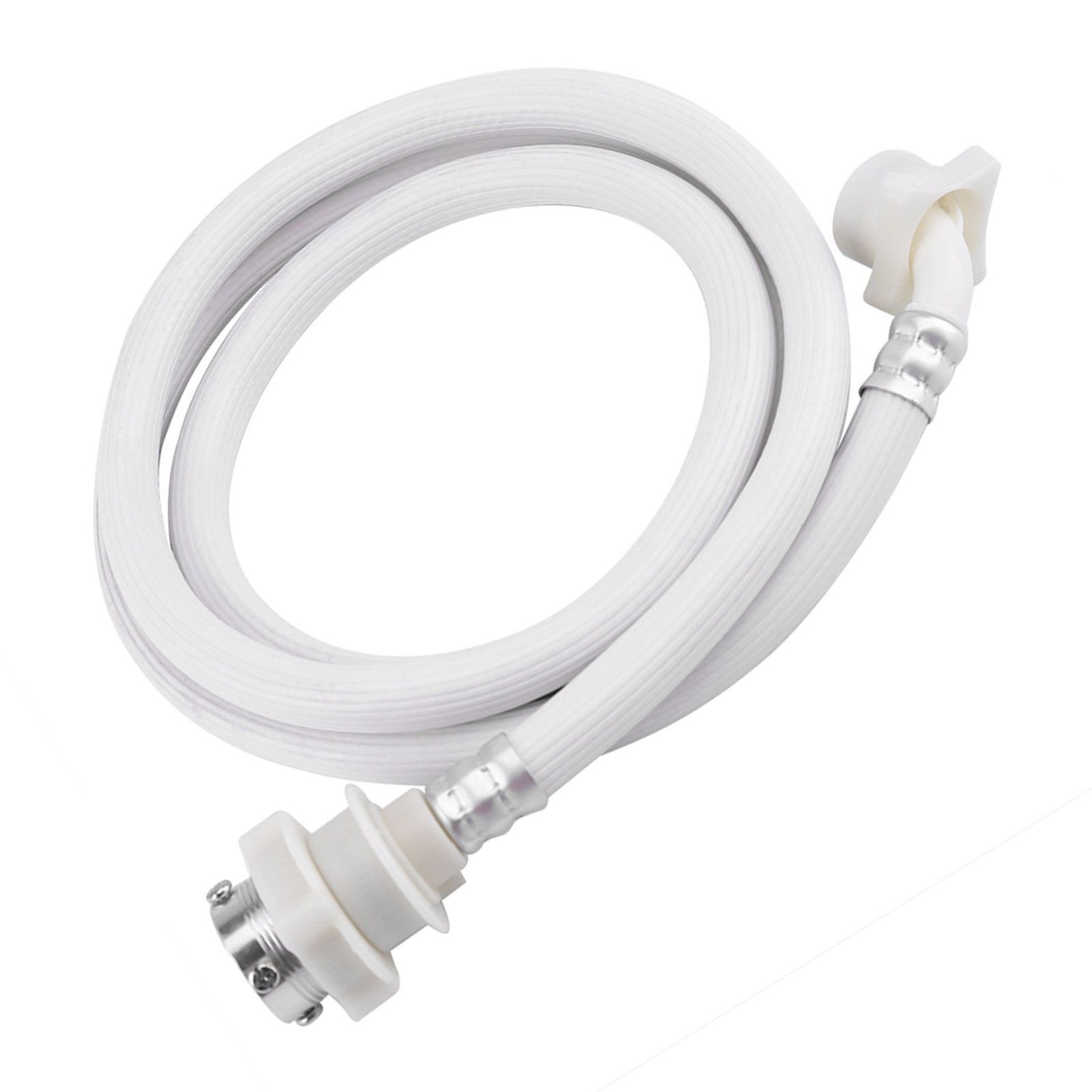 Washing Machine Water Inlet Hose Washer Pipe Tube Connector White Color Long Length 2m โ image 6