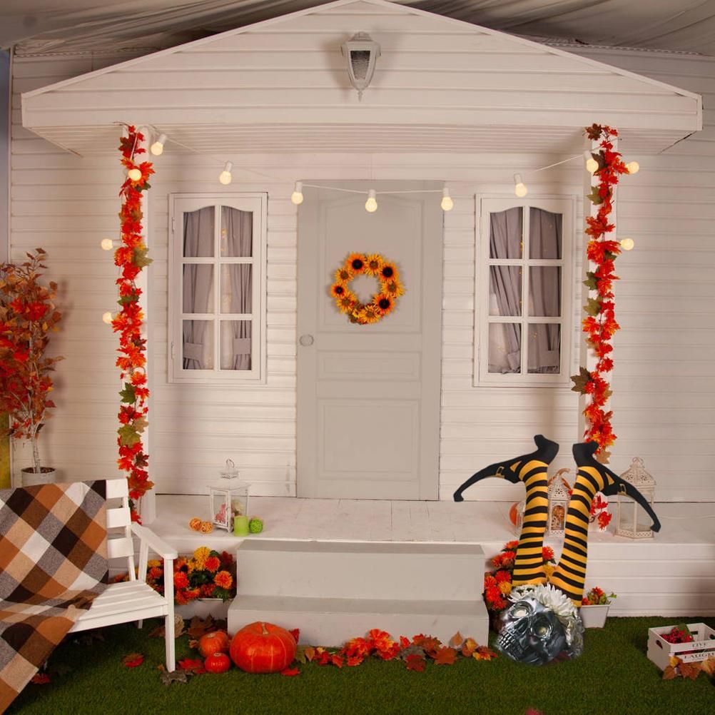 Halloween Wicked Witch Legs Prop Halloween Indoor Outdoor Lawn Yard Patio Decor Party Decorations — image 6