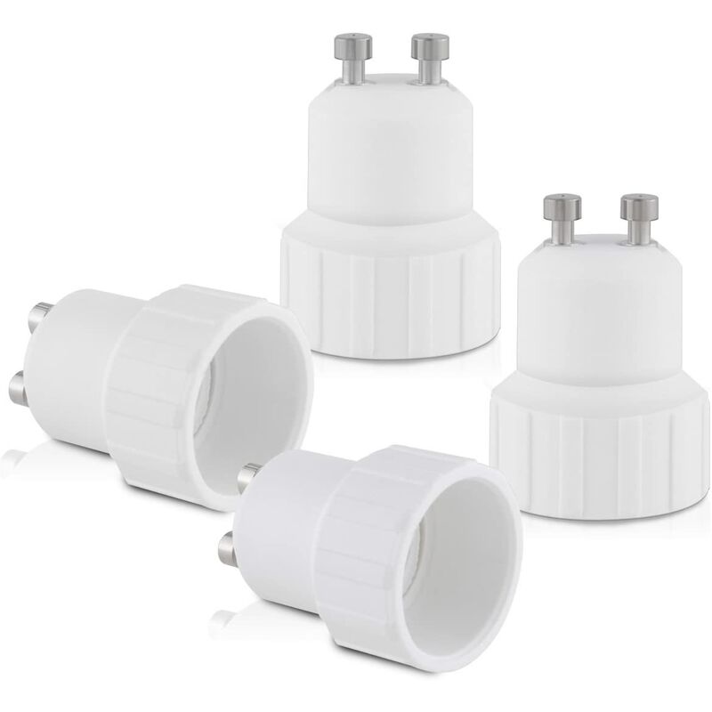 4X Socket Adapter - Gu10 To E14 Socket Converter - Bayonet Base Lamp Holder Adapter For LED Halogen Bulb — image 4