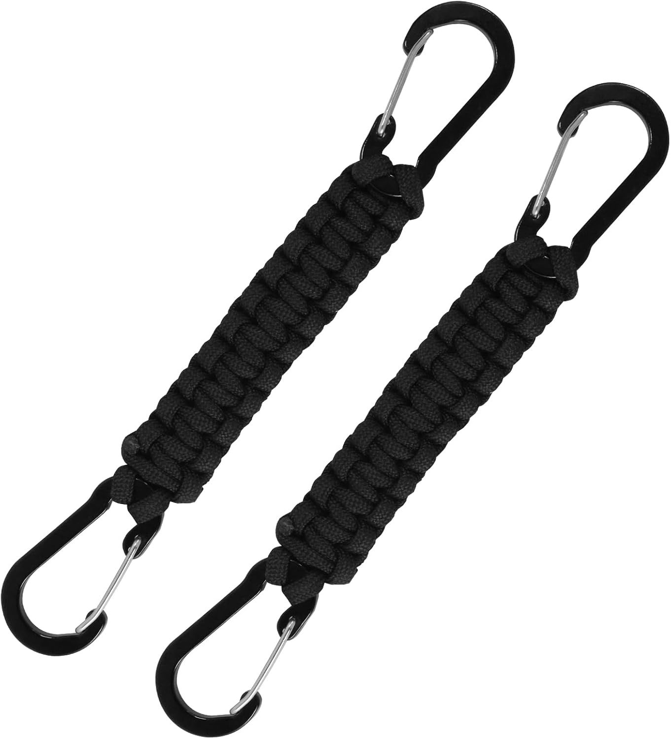 2 Pcs Keychains,Carabiner Keychain Clip Carabiner Keychain Hook for Outdoor Boys/Girls/Men/Wome