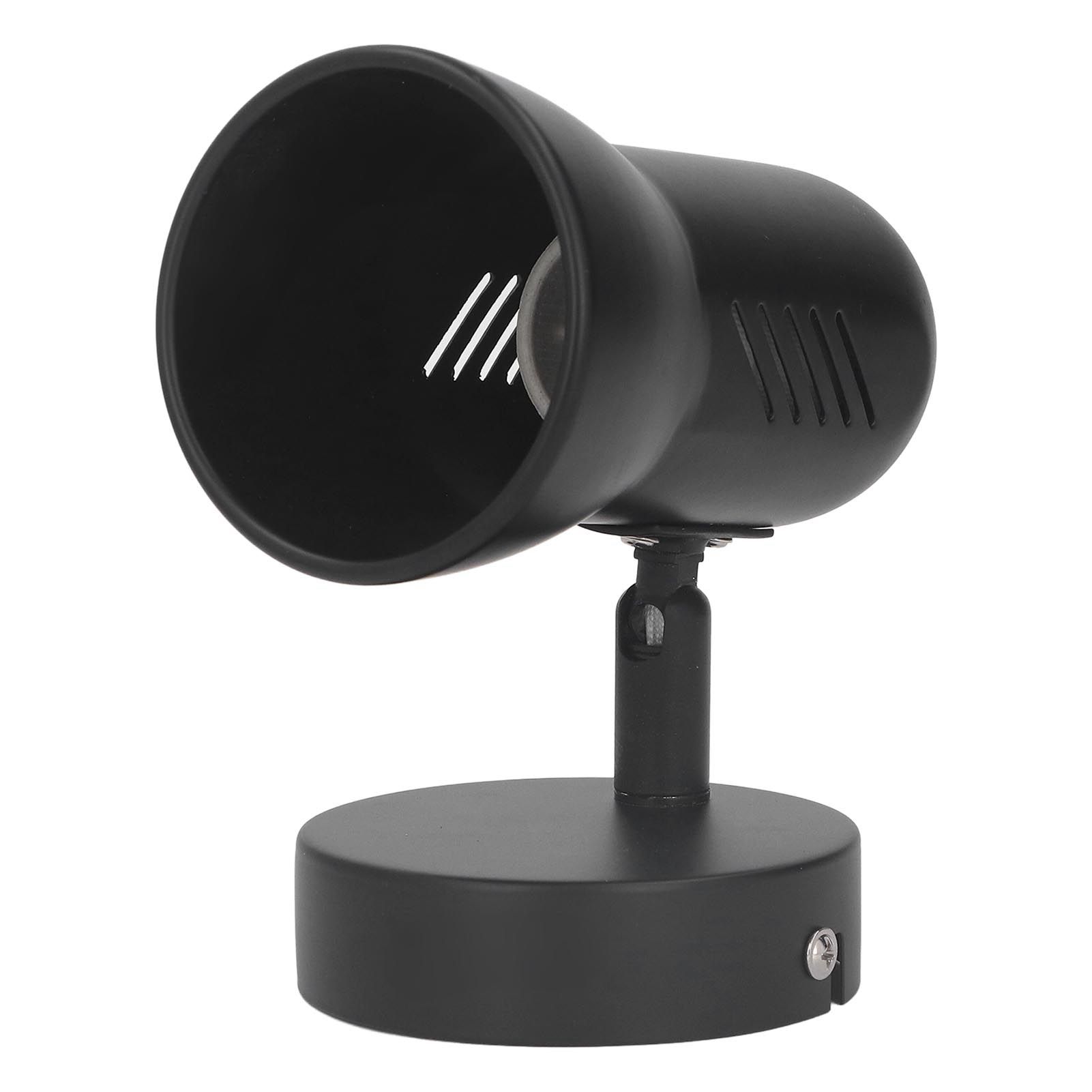 Wall Light Bulb Holder E26 Rotatable Matte Black Easy Installation Wall Mounted Bulb Socket for Bedroom Office 85โ265V โ image 4