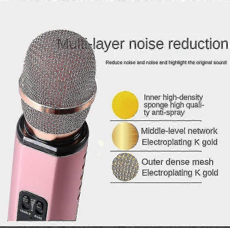 Multifunction Wireless Microphone - Audio Recording, Streaming, Singing Mic — image 2