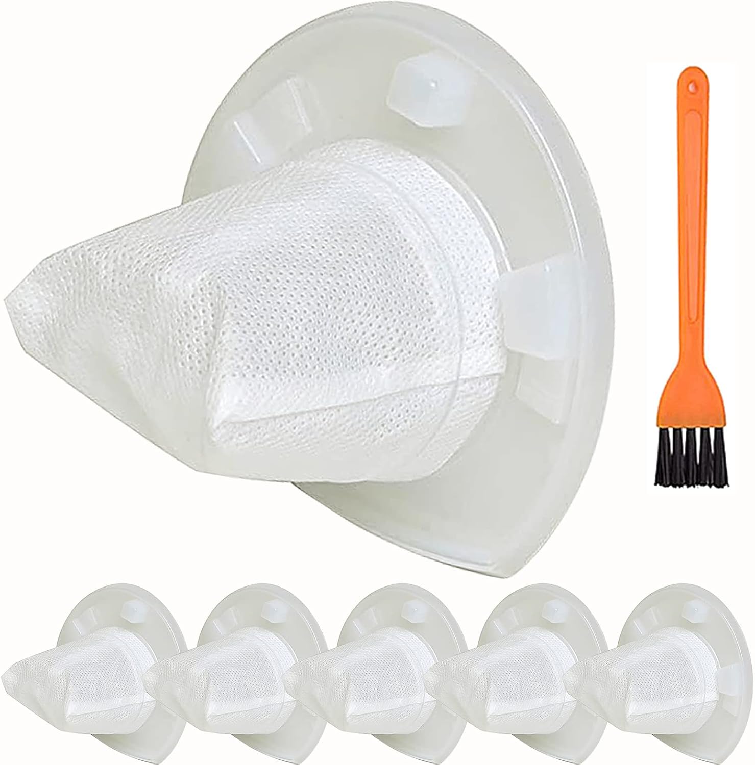 6 Pack Replacement Filter for Black & Decker Dustbuster AdvancedClean Cordless Handheld Vacuum VF110 CHV1410L CHV1410 CHV9610 CHV1210 CHV1510 CHV1410B Dust