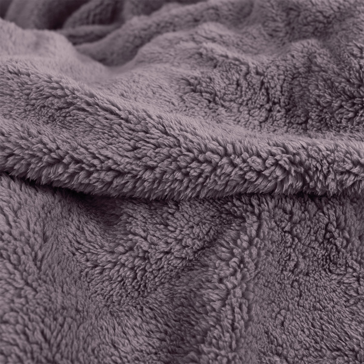 Ardor Teddy Mauve Ultra Soft Cozy Fleece Blanket Queen โ image 4
