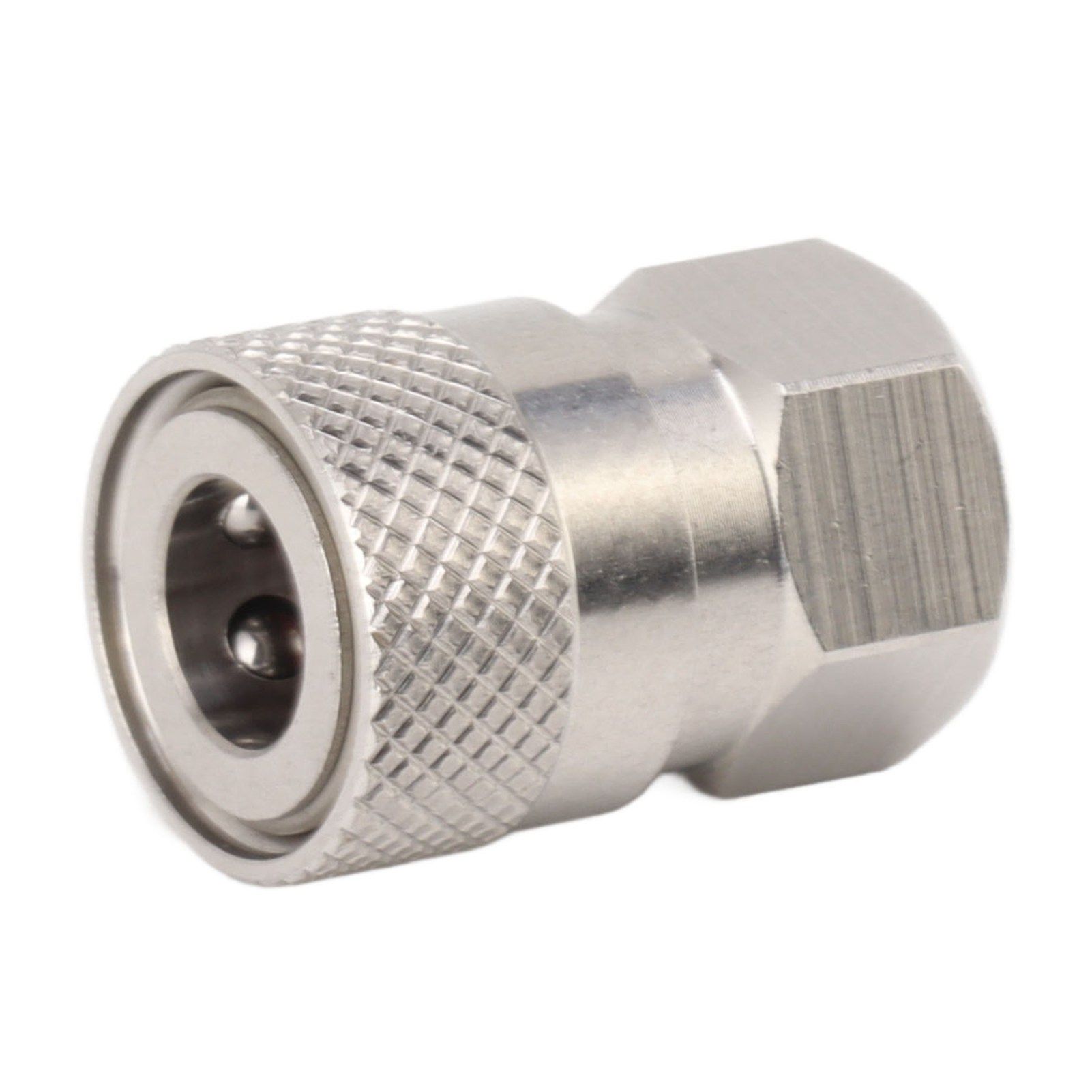 CO2 Refill Connector 304 Stainless Steel Gas Filling Adapter 1/8NPT Female Thread Coupling โ image 5