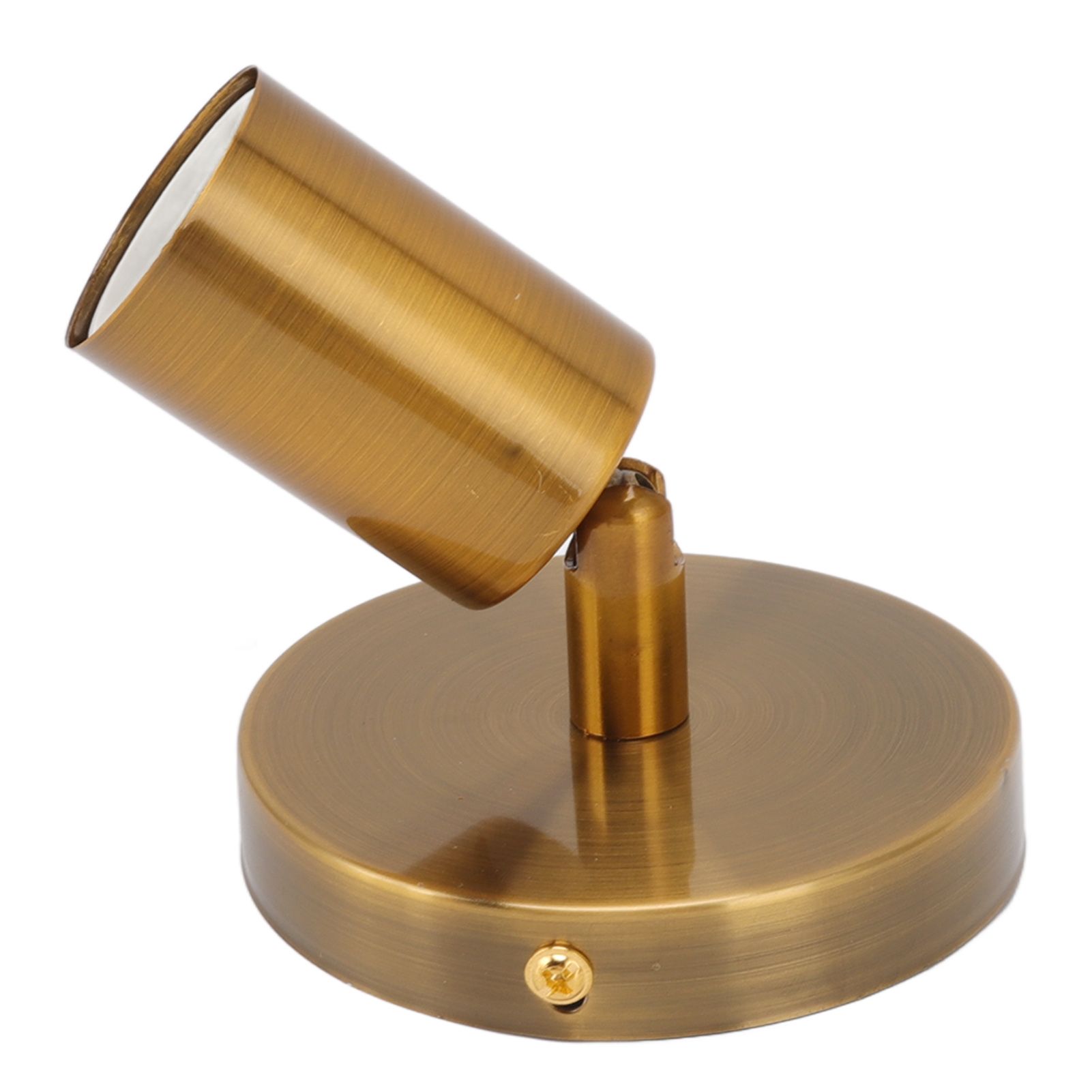E27 E26 Wall Lamp Base 180 Degrees Up and Down Adjustable Iron Decoration Bulb Socket for Bedroom Living Room Gold โ image 6